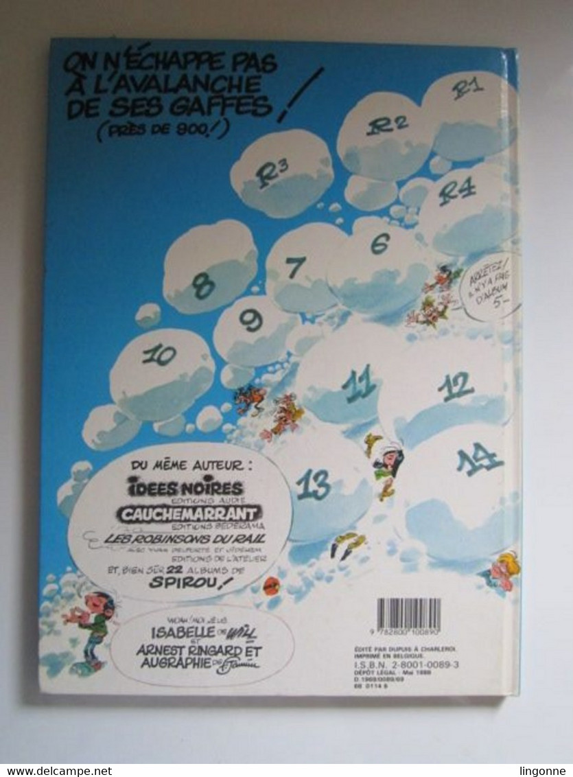 BD Gaston Lagaffe Tome 7 - Un Gaffeur Sachant Gaffer - Franquin - Dupuis - Gaston