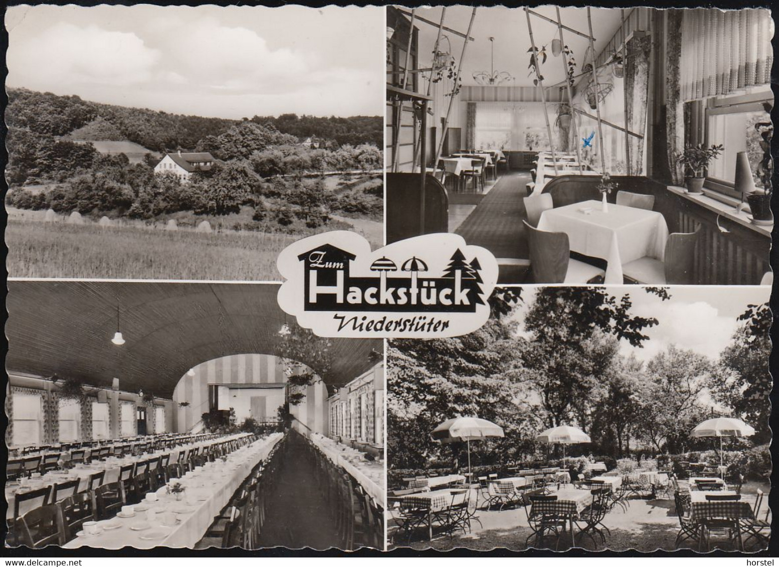 D-45549 Sprockhövel, Niederstüter - Ausflugsgaststätte  "Am Hackstück" (Echt Foto) - Sprockhoevel