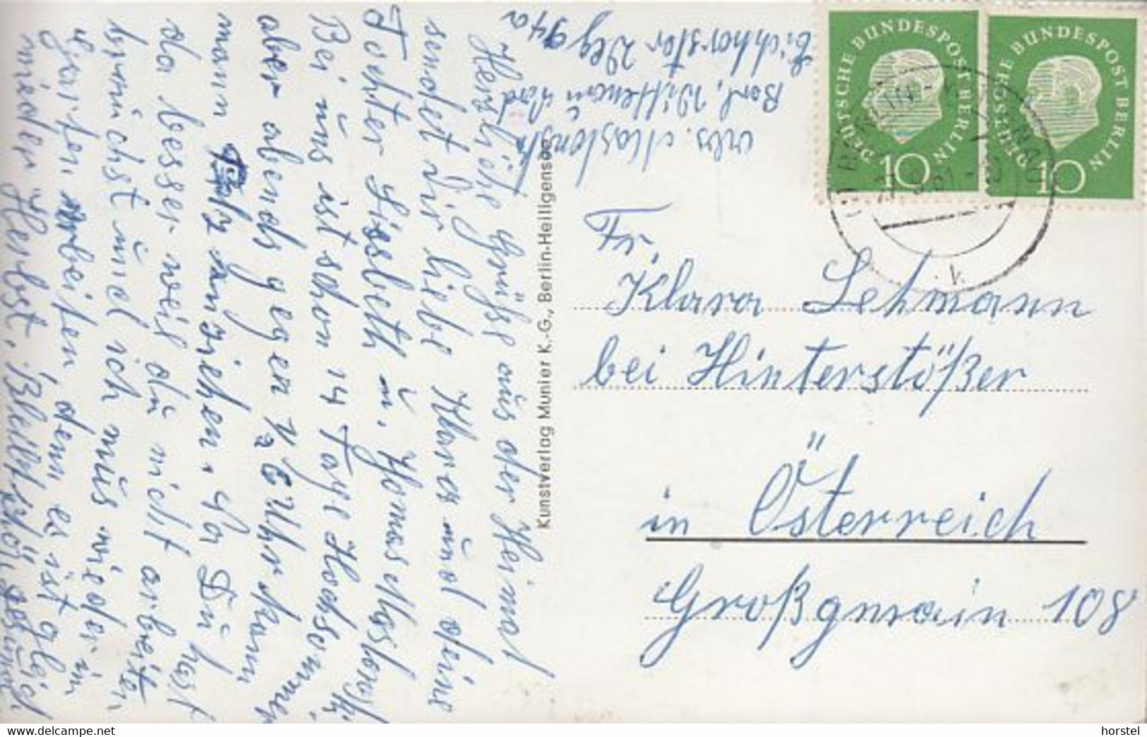 D-13469 Berlin - Waidmannslust - Alte Ansichten - Bahnhof - Bus - Dianaplatz - Schule - 2x Nice Stamps - Waidmannslust