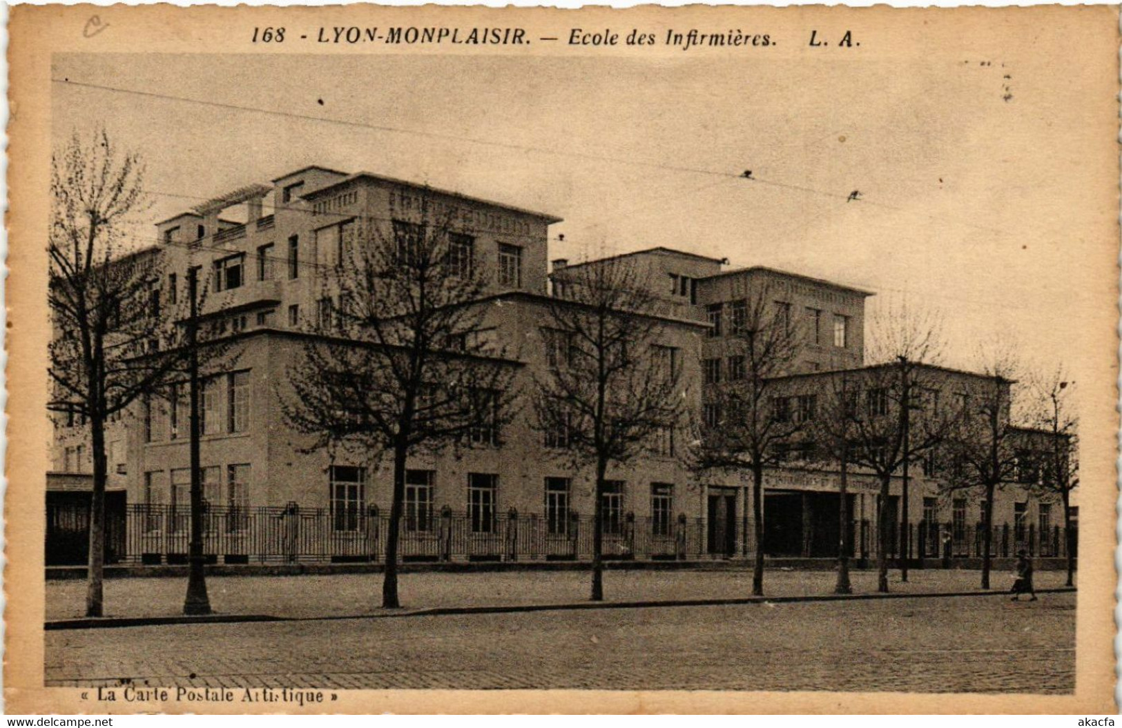 CPA LYON-MONPLAISIR - École Des Infirmieres (442574) - Lyon 8