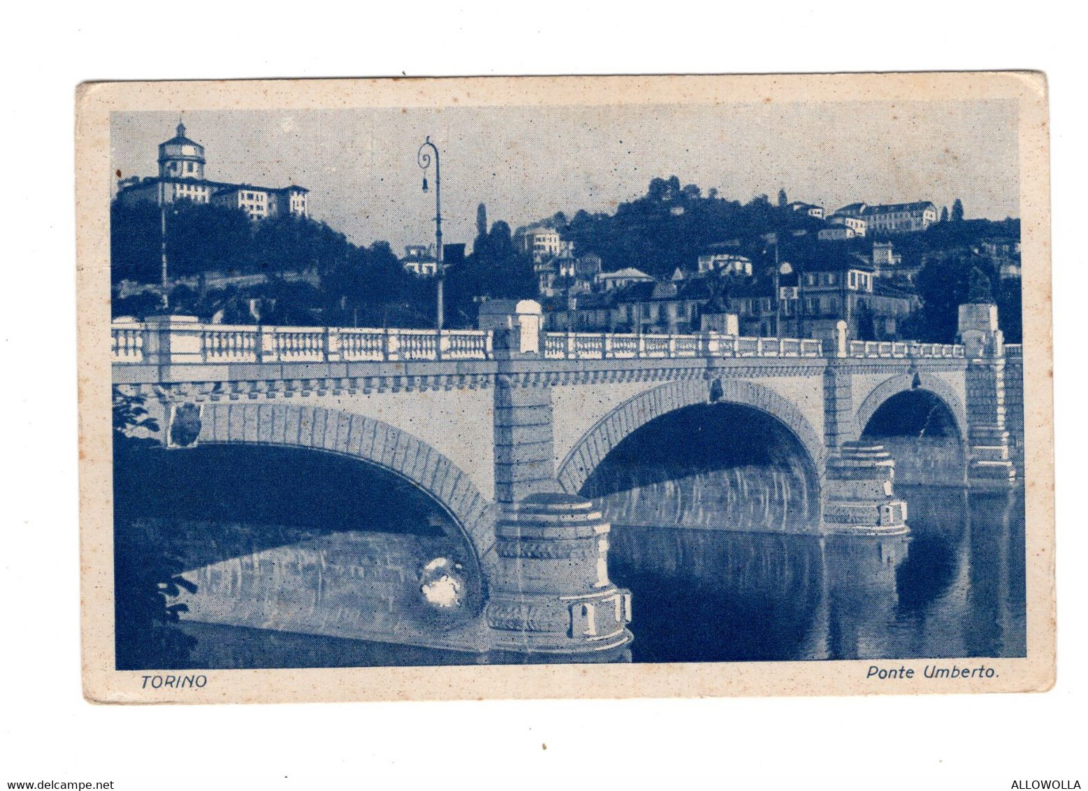 13842" TORINO-PONTE UMBERTO "-VERA FOTO-CART. POST. NON SPED. - Ponts