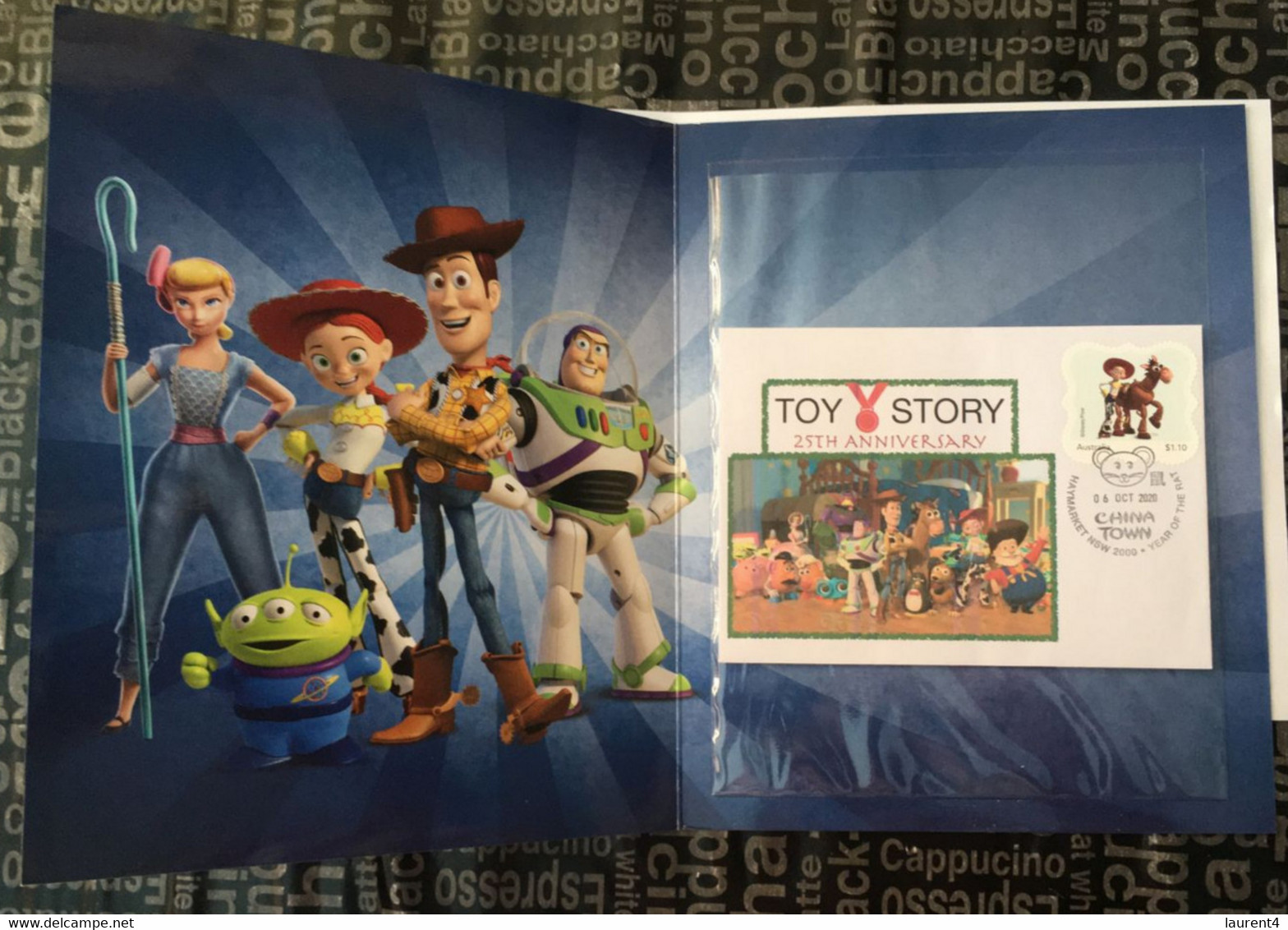 12-9-2021 - Australia - Toy Story 25th Anniversary - 1 Presetation Folder + 1 FDI 6 October 2020  Cover - Presentation Packs