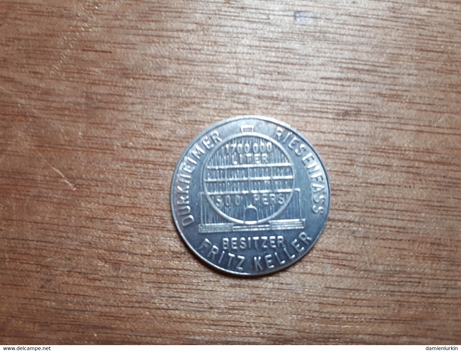 ALLEMAGNE 1934 JETON 30 PFENNIG POUR DU VIN - Professionali/Di Società