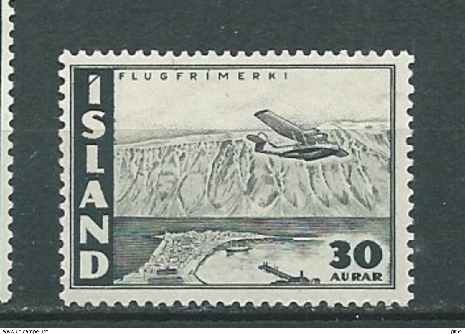 Islande    Poste Aérienn - Yvert 22   ** 1 Valeur Neuve Sans Charnière  -  AU 8305 - Luchtpost