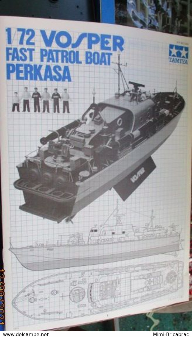 Plus Distribué ! Vaut Au Moins 85 Euros . COMPLET NON COMMENCE , MOTORISABLE !!! TAMIYA 1/72e VOSPER - Boats