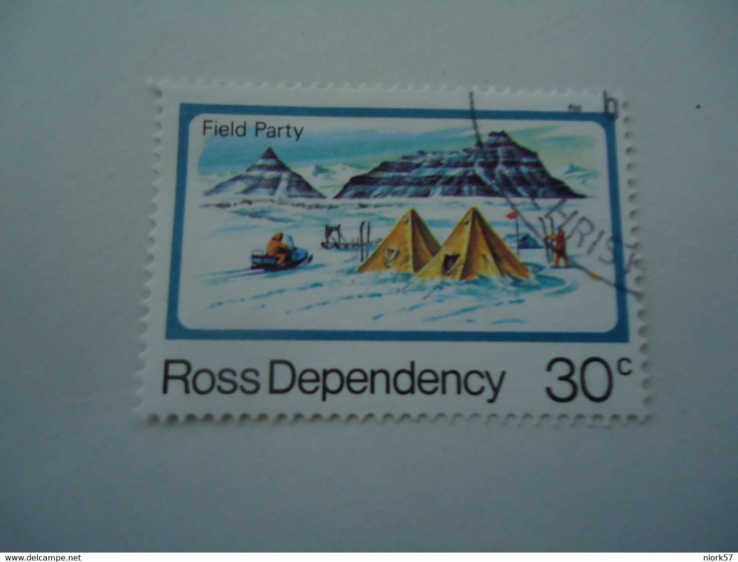 ROSS DEPENDENCY USED STAMPS   ATNARTIC LANDSCAPES - Gebruikt