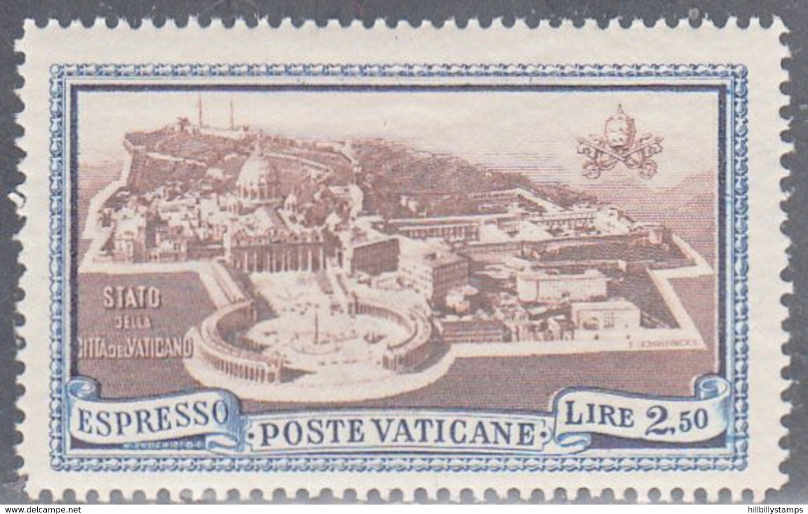 VATICAN CITY   SCOTT NO  E4  MINT HINGED  YEAR  1933 - Priority Mail