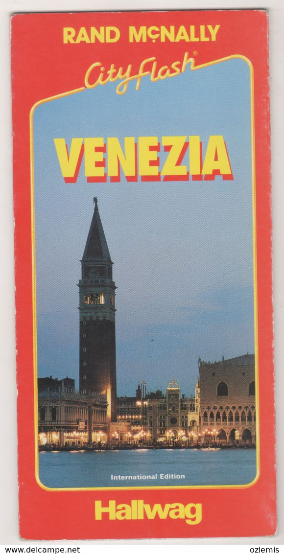 RAND MCNALLY ,CITY FLASH ,VENEZIA ,INTERNATIONAL EDITION - Mappemondes