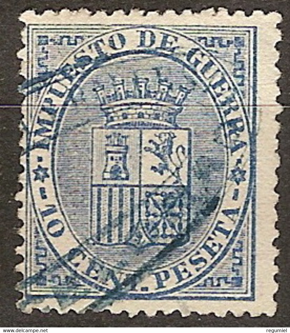 España U 0142 (o) Escudo. 1874 - Oblitérés