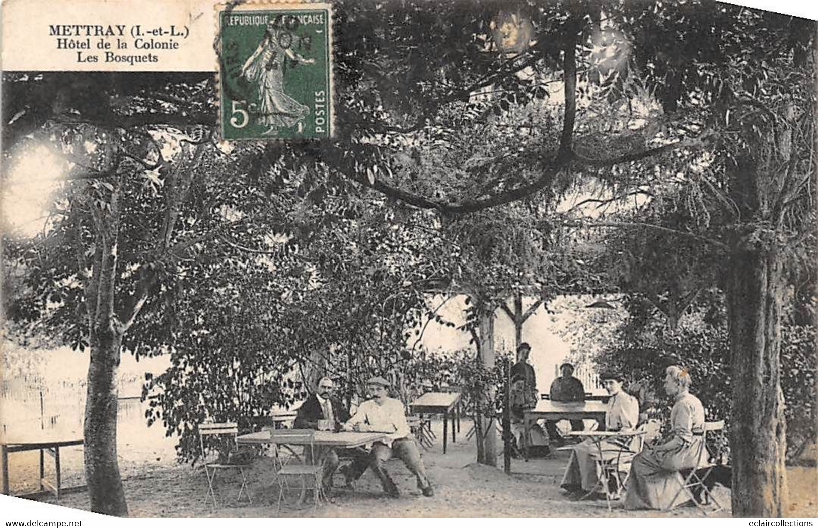 Mettray          37           Hôtel De La Colonie. Le Bosquet              (scan) - Mettray