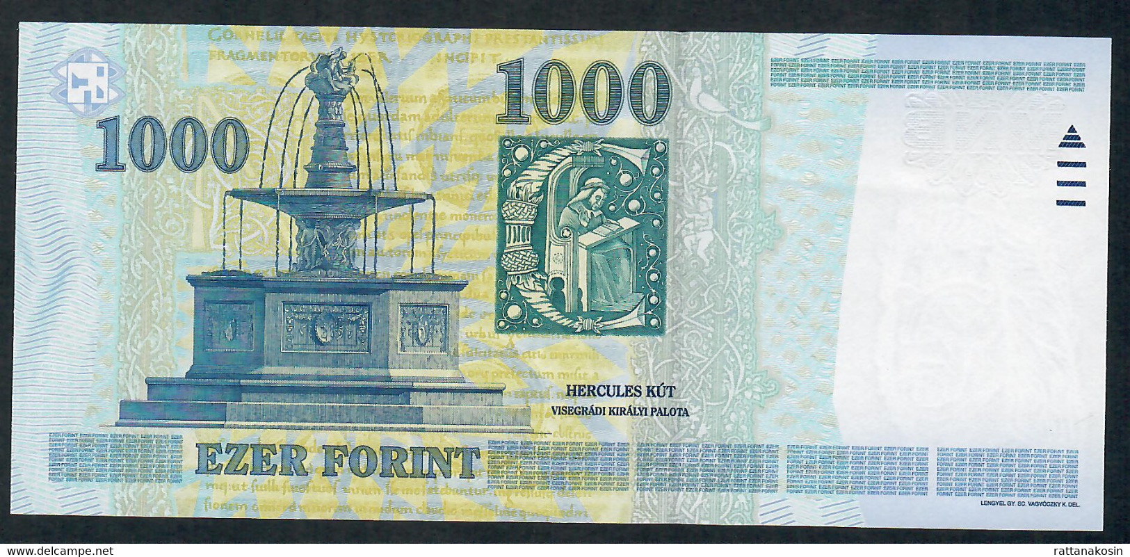 HUNGARY P195b 1000 FORINT 2006 #DB    UNC. - Hongrie