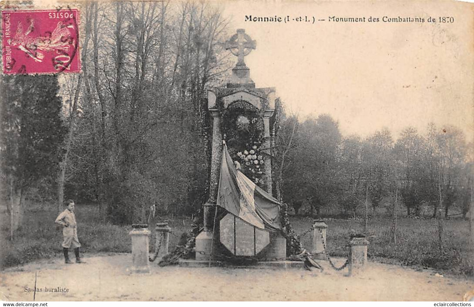 Monnaie         37           Monument Des Combattants De 1870     (scan) - Monnaie