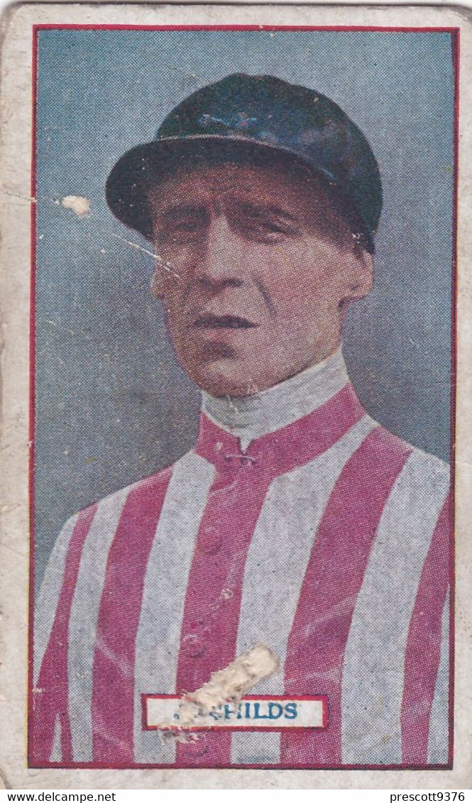 12 I. Childs  - Derby Winners & Jockeys 1923 - Godfrey Phillips Cigarette Card - Original - Sport - Horses - Racing - Phillips / BDV