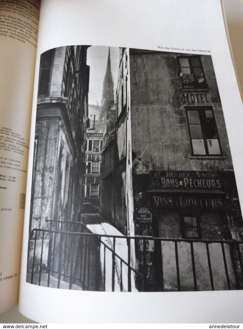 PARIS 1975 LA FRANCE À TABLE:Notre-Dame-de-Paris ;Le berceau de Paris; Le cœur du Paris de jadis; Gourmandises de Lutèce