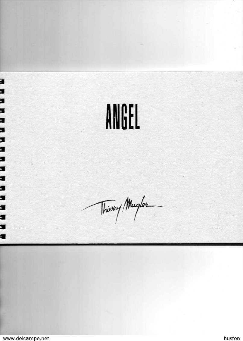 CARNET Publicité Thierry MUGLER  - ANGEL -  "L'ETOILE" - Werbung (Zeitschriften)