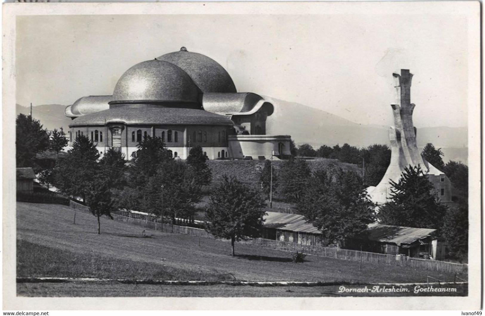 DORNACH-ARLESHEIM. GOETHEANUM - Carte Photo - Dornach