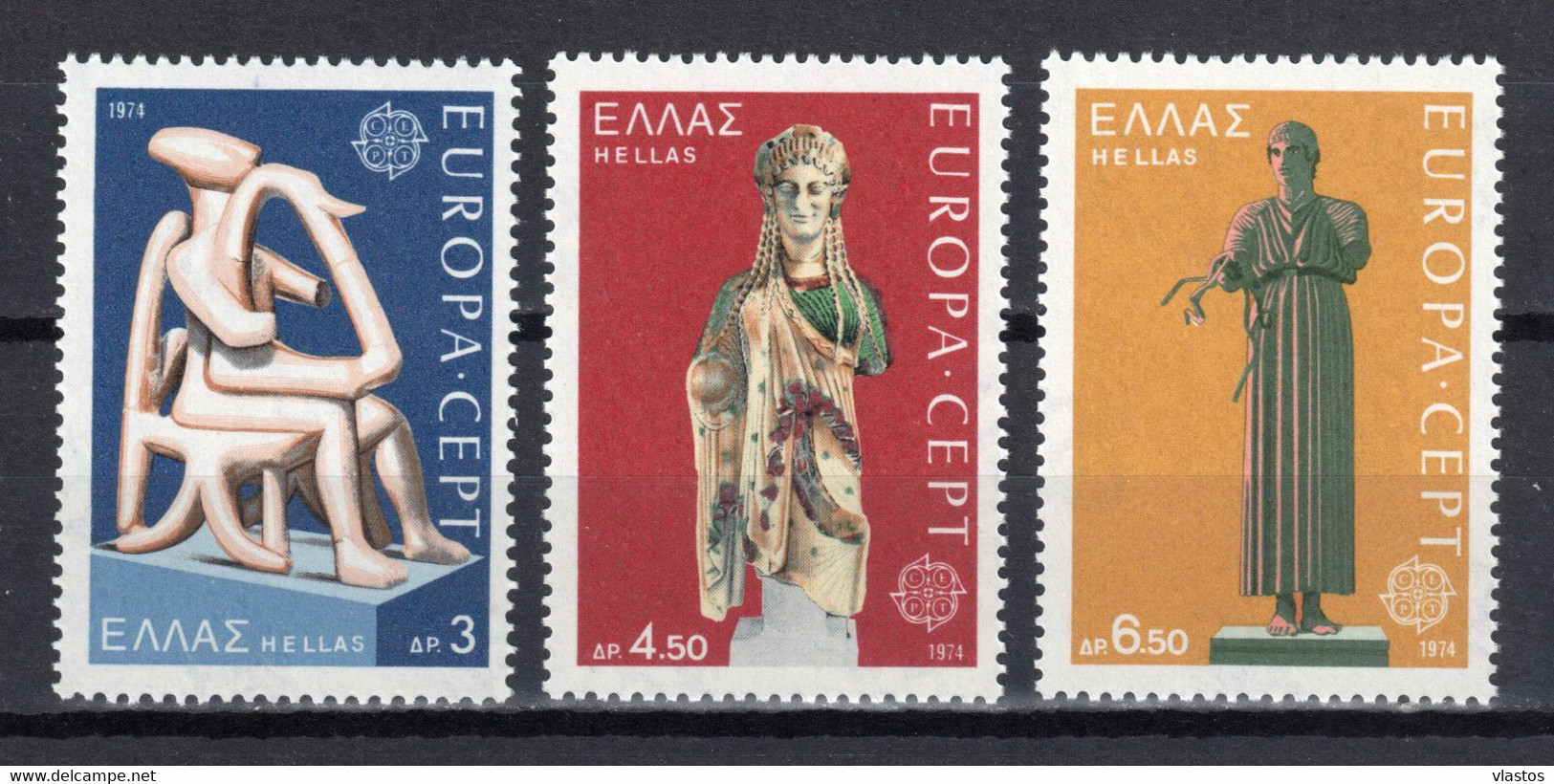 GREECE 1974 COMPLETE YEAR MNH - Années Complètes