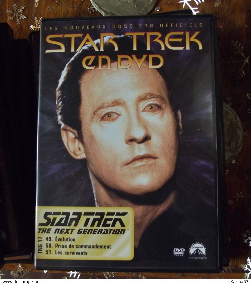 CLASSIC - STAR TREK - THE NEXT GENERATION 3 épisodes - Version Français & Original - PAL 2  : 49 - 50 - 51 - Collections & Sets