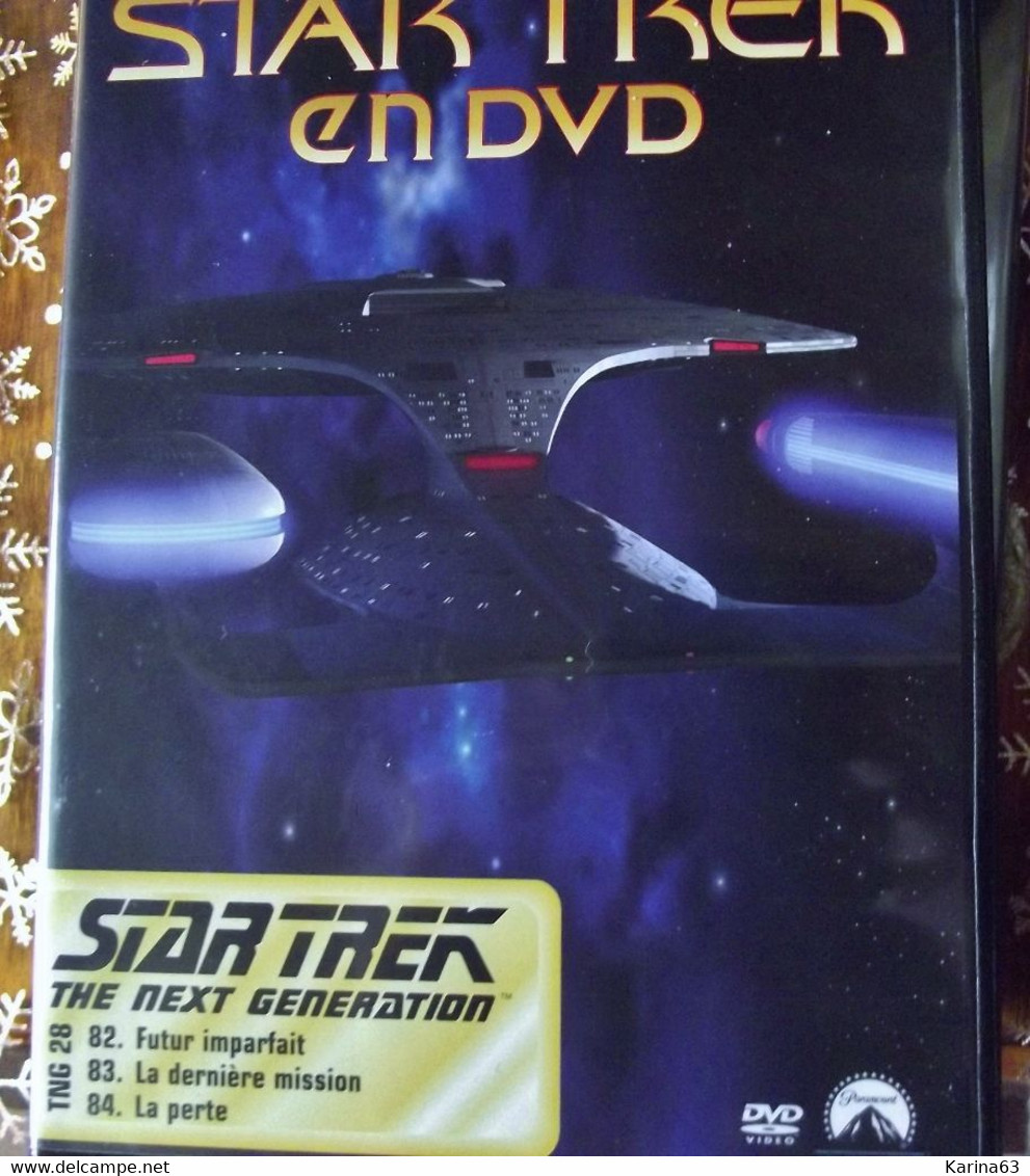 CLASSIC - STAR TREK - THE NEXT GENERATION 3 épisodes - Version Français & Original - PAL 2  : 82 - 83 - 84 - Collections & Sets