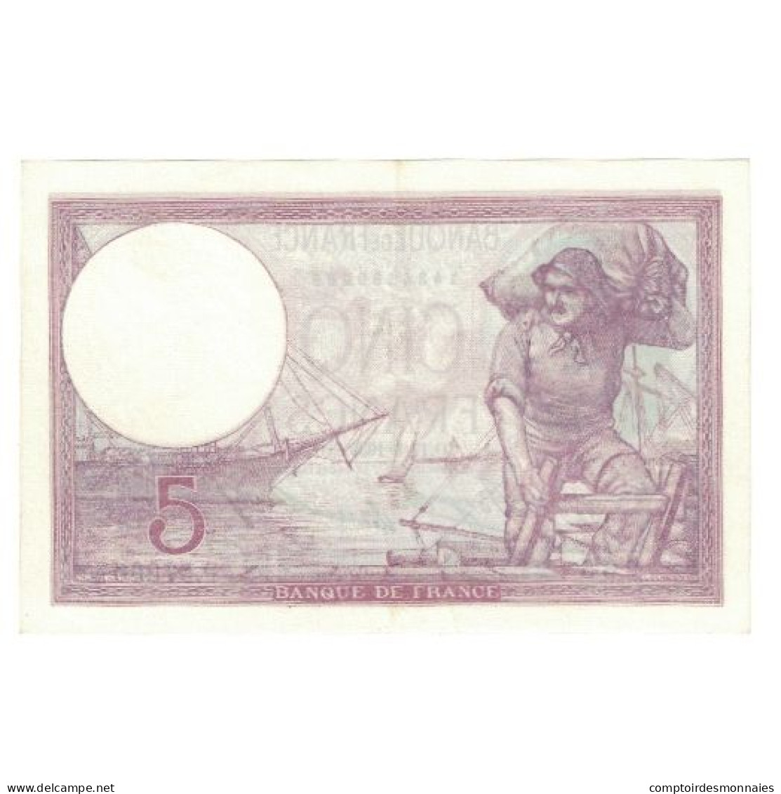 France, 5 Francs, Bleu, 1933, E.Picard-J.Laferrière, 1933-08-17, SPL - 5 F 1912-1917 ''Bleu''