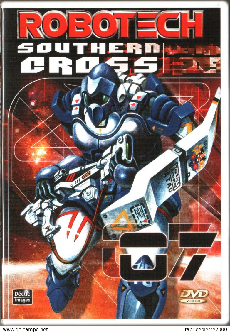 DVD ROBOTECH SOUTHERN CROSS 07 Excellent état - Manga