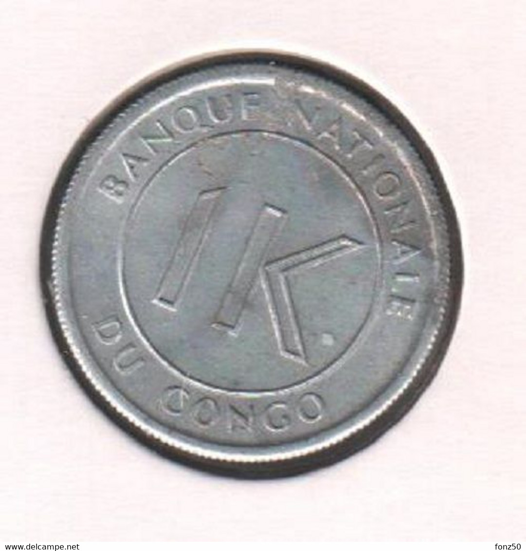 CONGO - MOBUTU * 1 Likuta 1967 * Nr 7458 - Kongo - Zaire (Dem. Republik, 1964-70)