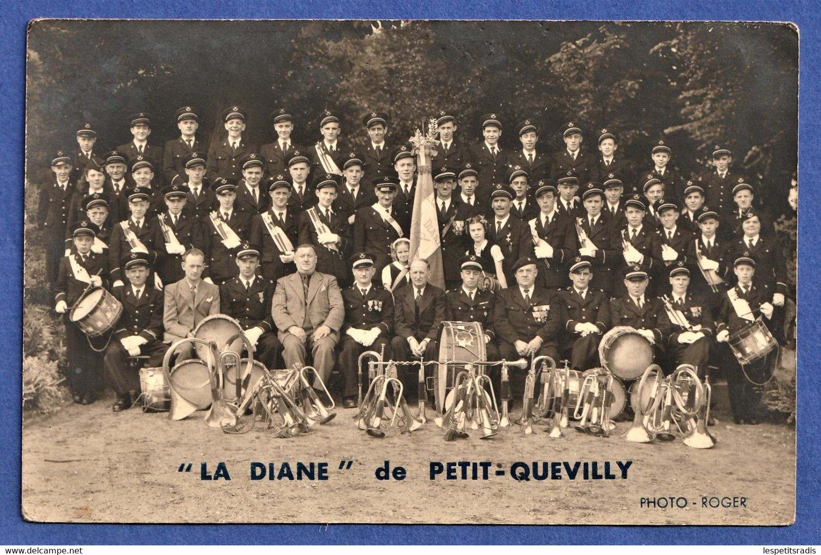 CARTE PHOTO 76 "LA DIANE" De PETIT QUEVILLY - Le Petit-Quevilly