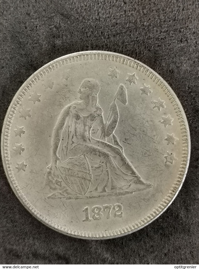 COPIE COPY / 1 DOLLAR USA 1872 / 45 Mm / 27 Grammes - Sammlungen