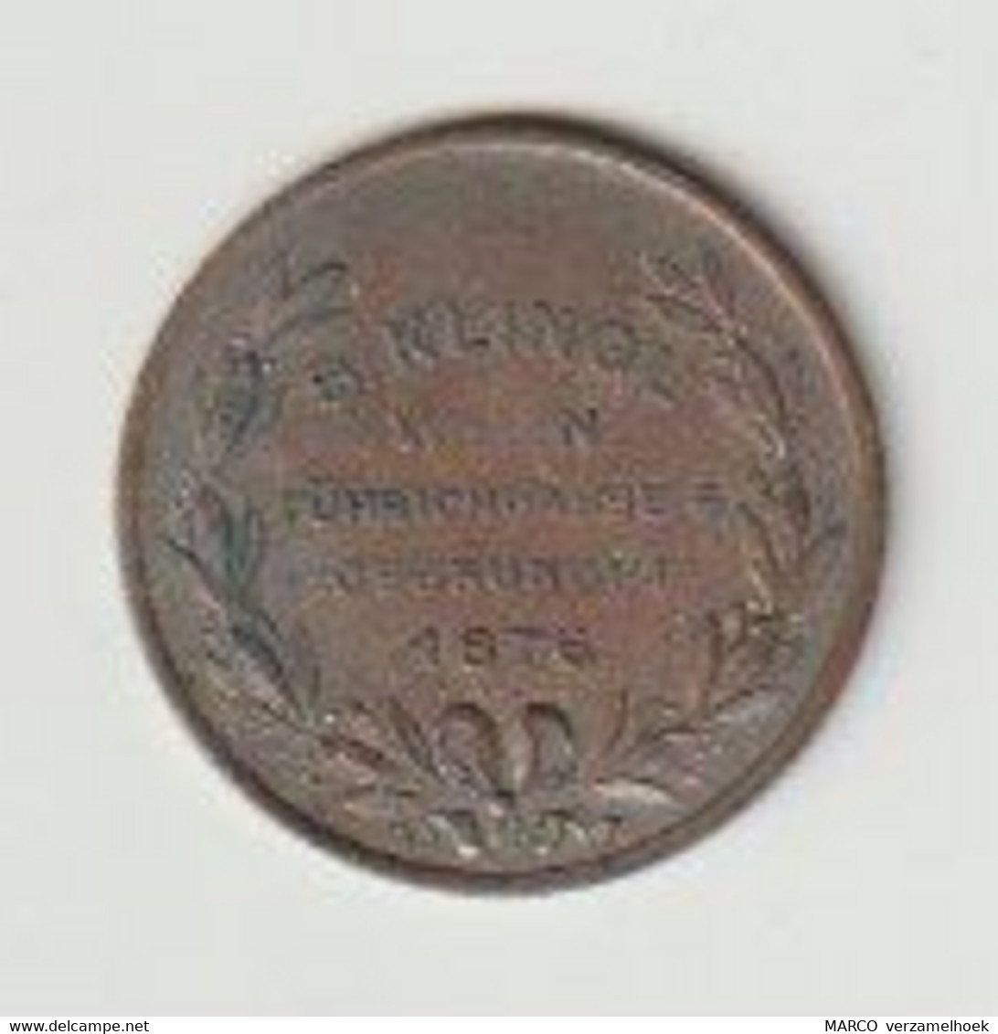 Penning-jeton-token 1.wiener Zauber Apparaten Haupt-depot S.klingl Wien-wenen Gegründet 1876 (A) - Firma's