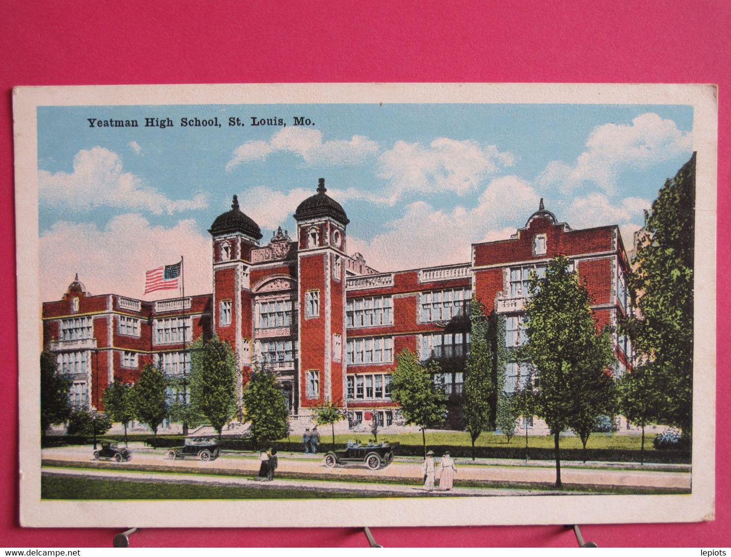 USA - Saint Louis - Missouri - Yeatman High School - R/verso - St Louis – Missouri