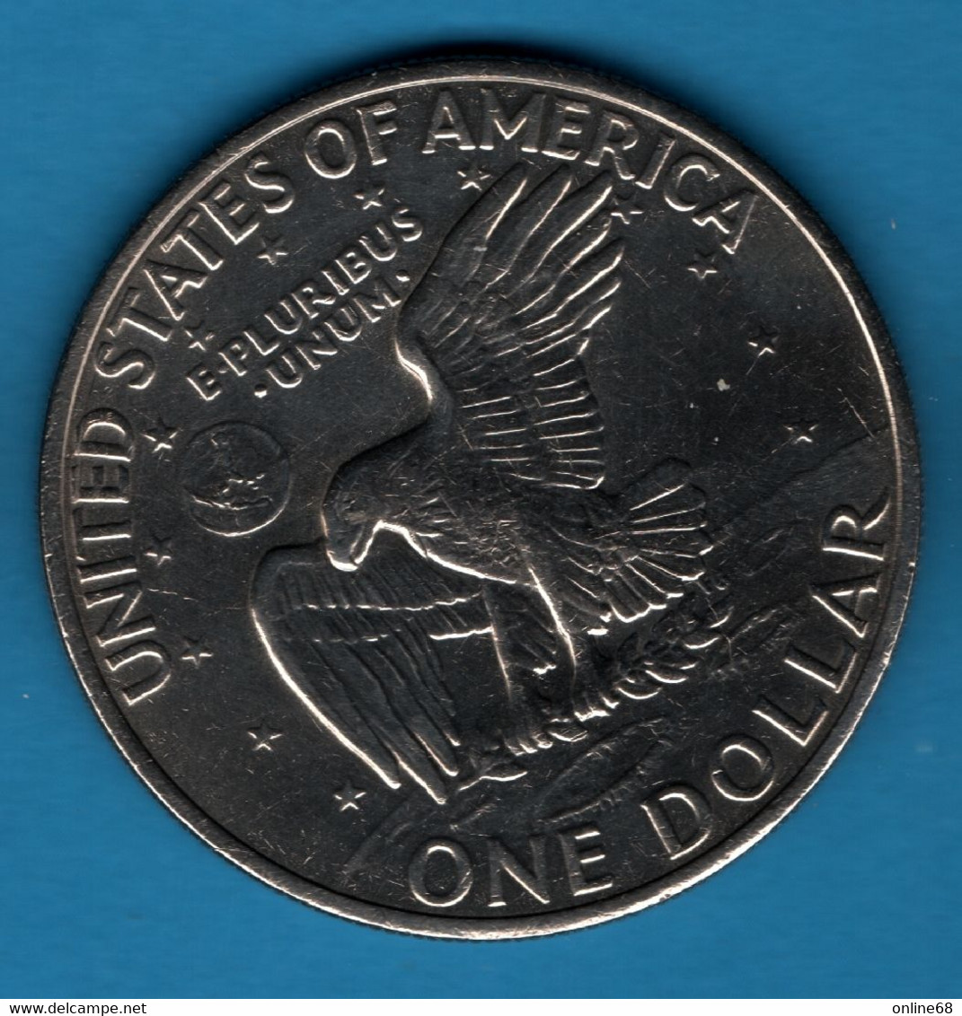 USA 1 DOLLAR 1972 KM# 203 "Eisenhower Dollar" - 1971-1978: Eisenhower