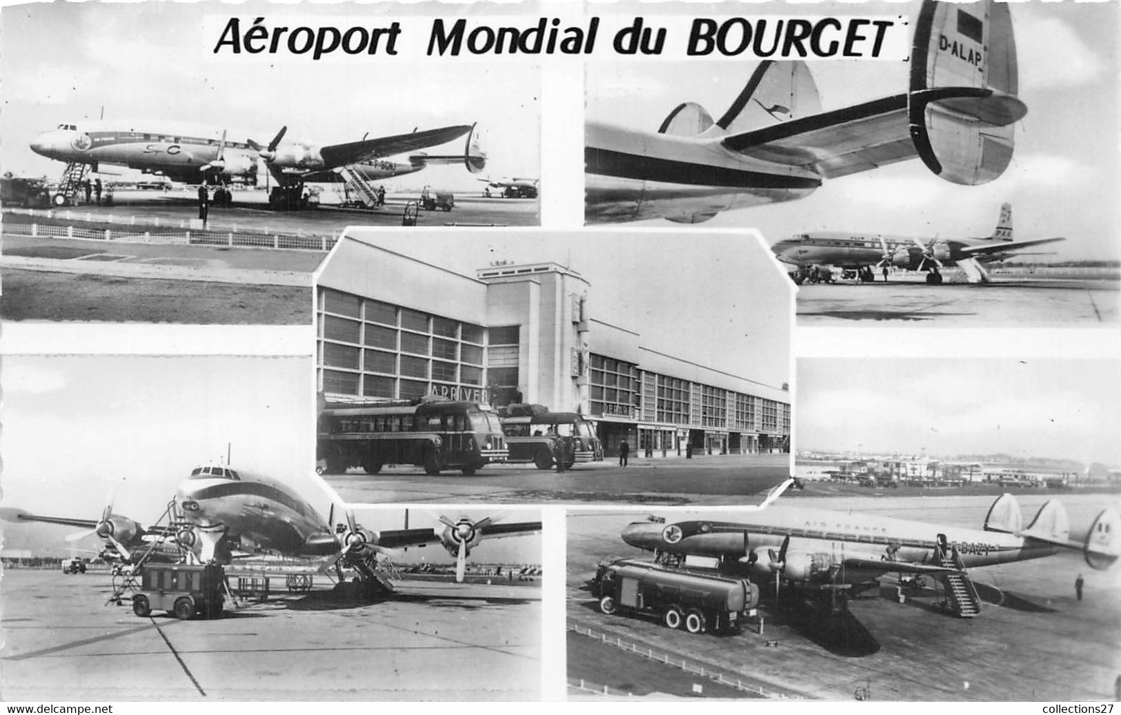 93-LE BOURGET- AEROPORT MONDIAL DU BOURGET - MULTIVUES - Le Bourget