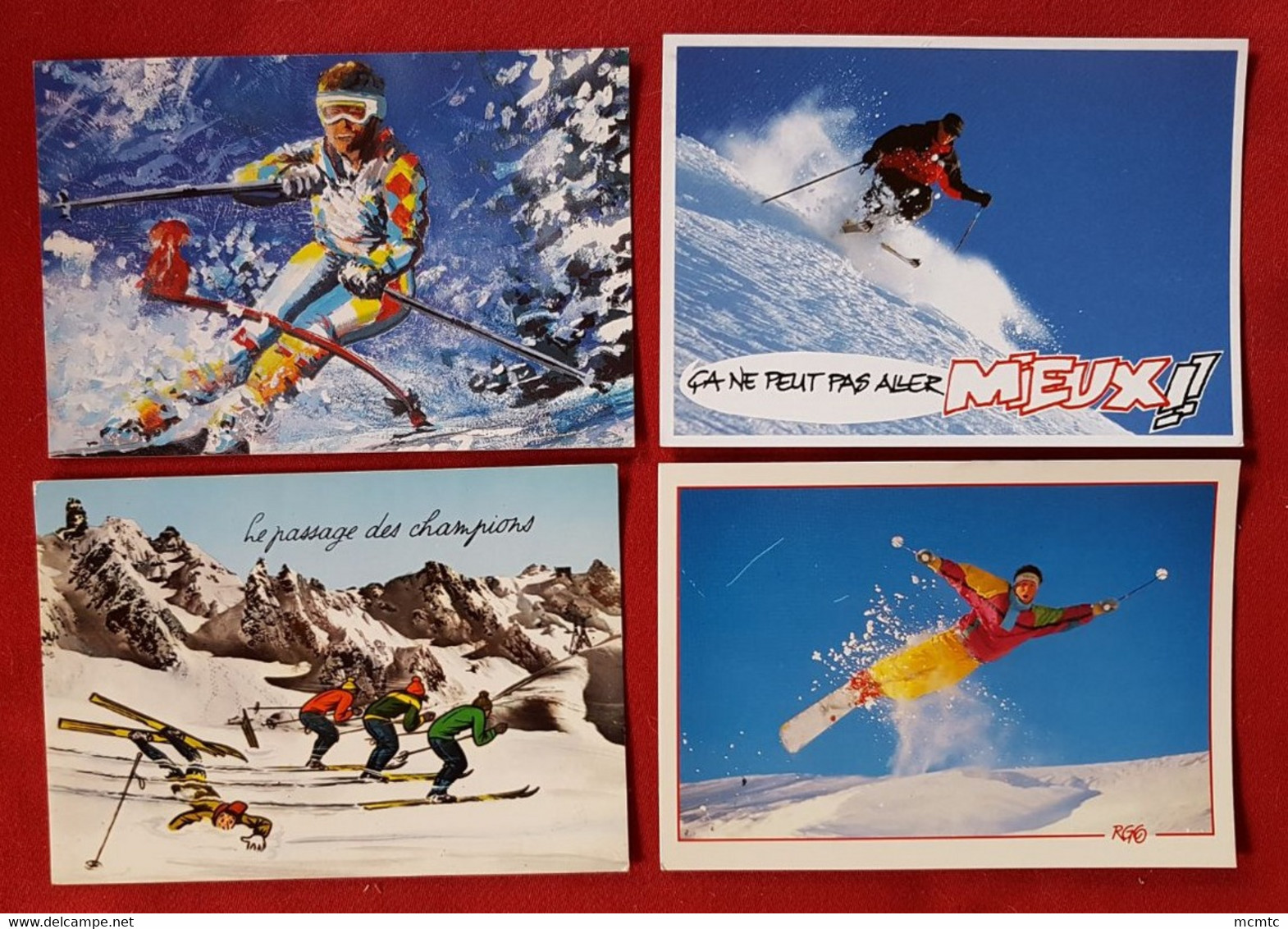 33 CPM   -  Ski , Skis , Skieur , Skieurs , Hiver , Neige , Neiges , Vacance  , Vacances - Winter Sports