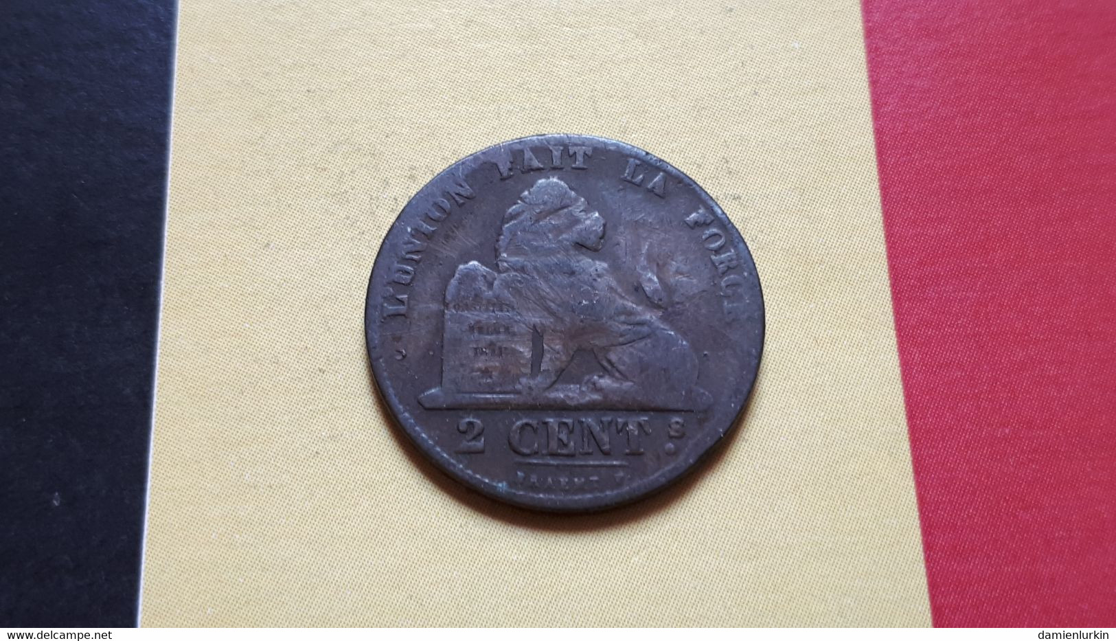 BELGIQUE LEOPOLD IER 2 CENTIMES 1856 - 2 Centimes