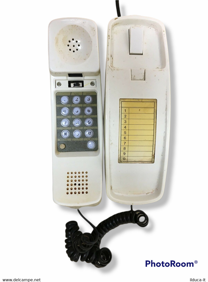 69606 Telefono Fisso A Tastiera - GBC Model 703 - Bianco - Telefoontechniek