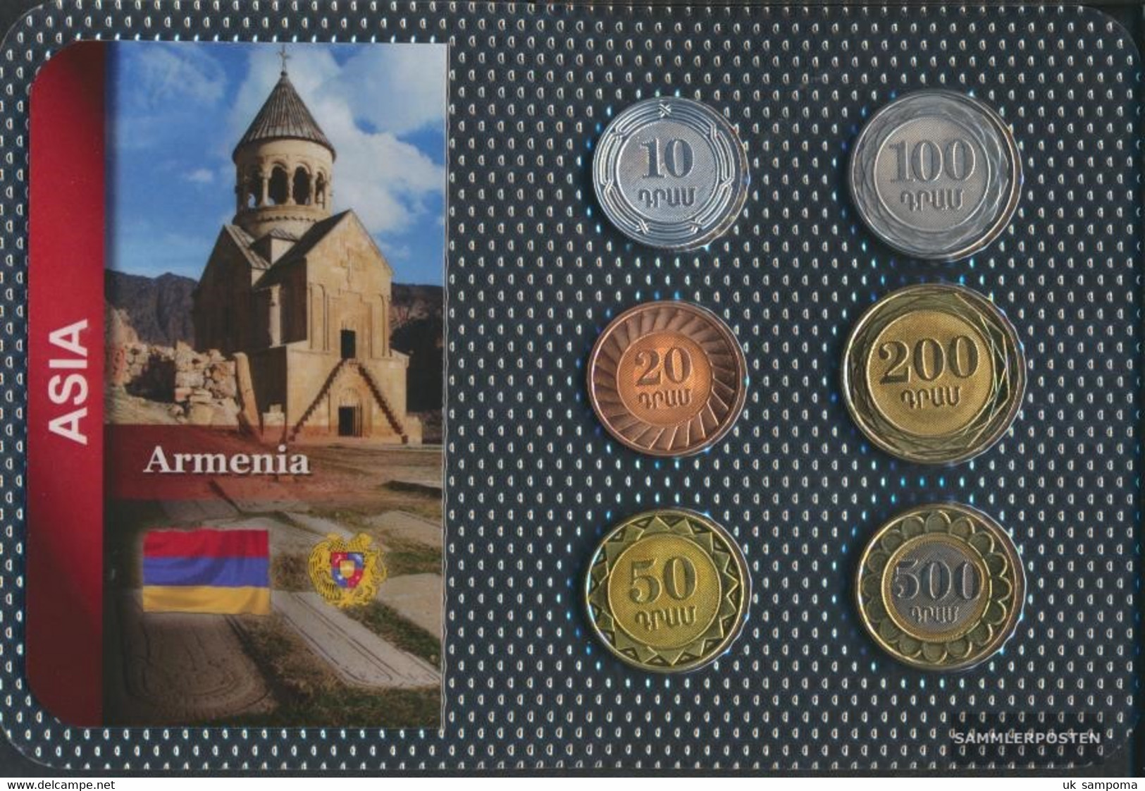 Armenia Stgl./unzirkuliert Kursmünzen Stgl./unzirkuliert Ab 2003 10 Until 500 Dram - Armenien