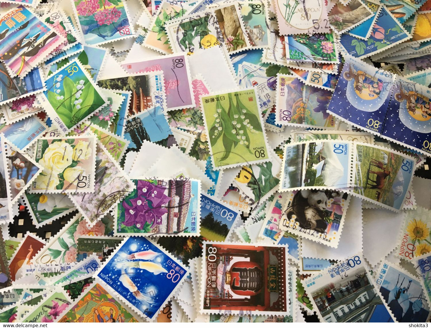 STAMP JAPAN Furusato 100pcs Prefecturelot Off Paper Philatelic Collection Com - Collections, Lots & Séries