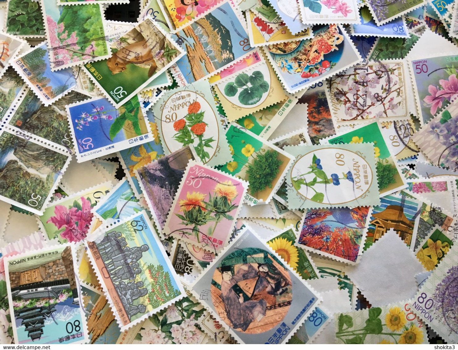 STAMP JAPAN Furusato 100pcs Prefecturelot Off Paper Philatelic Collection Com - Collections, Lots & Séries