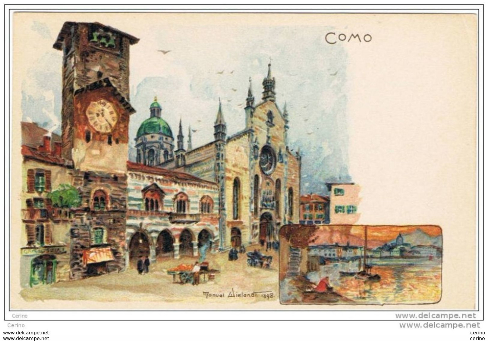 COMO:  VISIONI  -  MANUEL  WIELANDT  1898  -  FP - Wielandt, Manuel