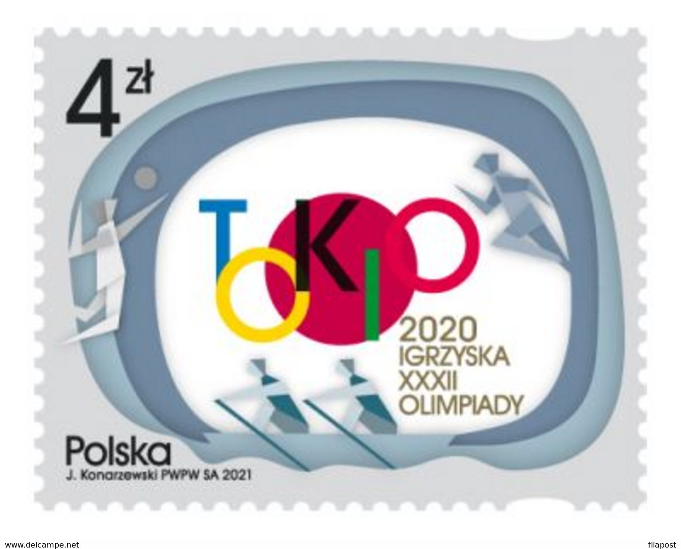 Poland 2021 / XXXII Olympic Games Tokio 2020 / Sports Disciplines: Volleyball, Athletics And Rowing MNH** New!!! - Sommer 2020: Tokio