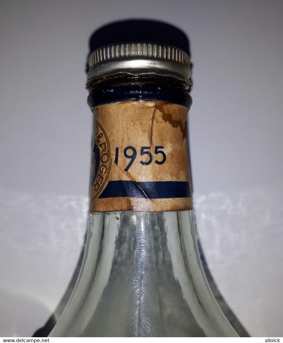 Très Rare Bouteille D'Anisette Marie Brizard De 1955 - Bicentenaire 1755-1955 - Voir L'annonce Et Les Scans. - Spirits