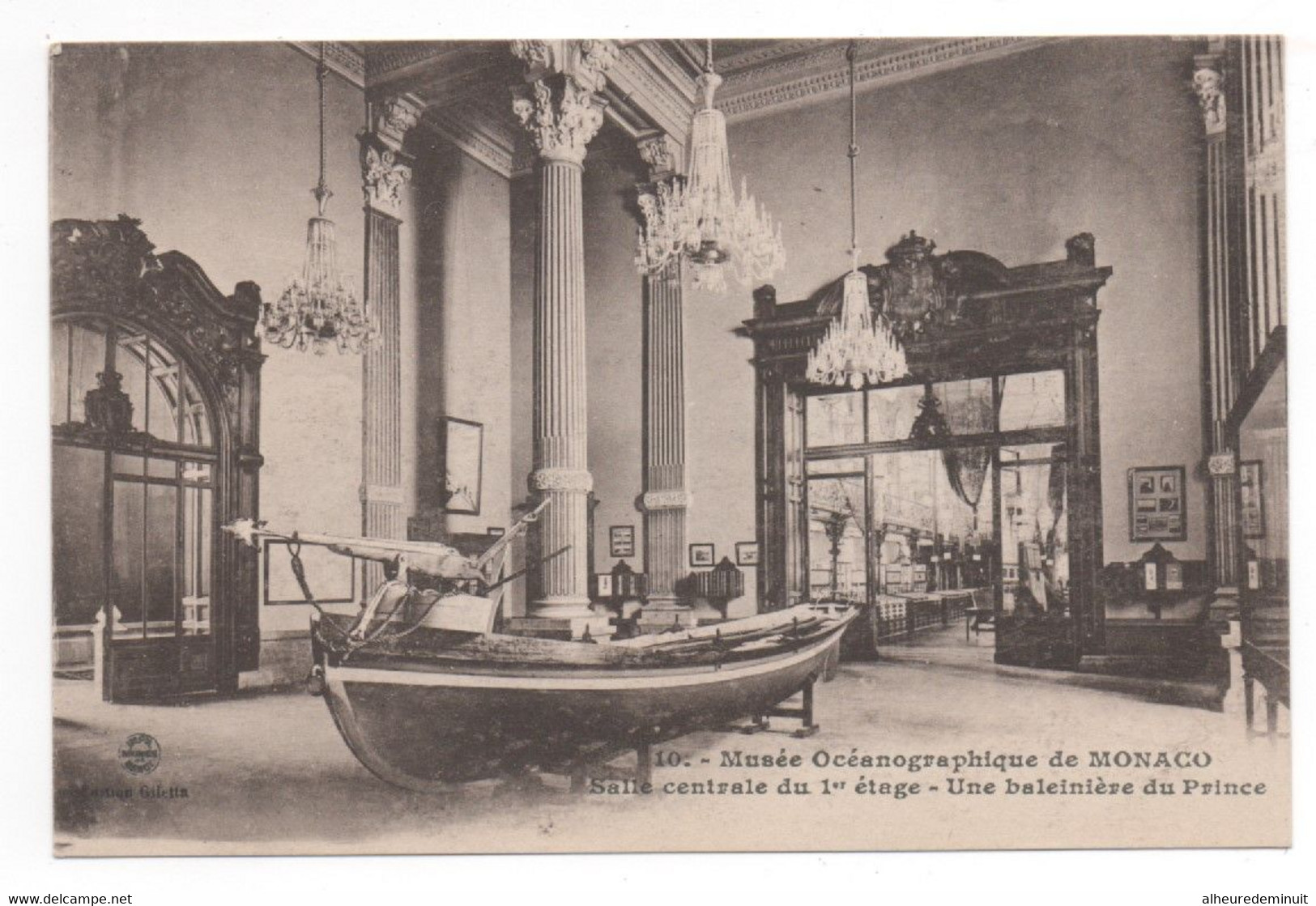 Lot 8 Cpa"MONACO-MONTE-CARLO"MUSEE OCEANOGRAPHIQUE"CASINO La Salle Des Concerts"les Jardins"les Canons"palais Du Prince" - Colecciones & Lotes