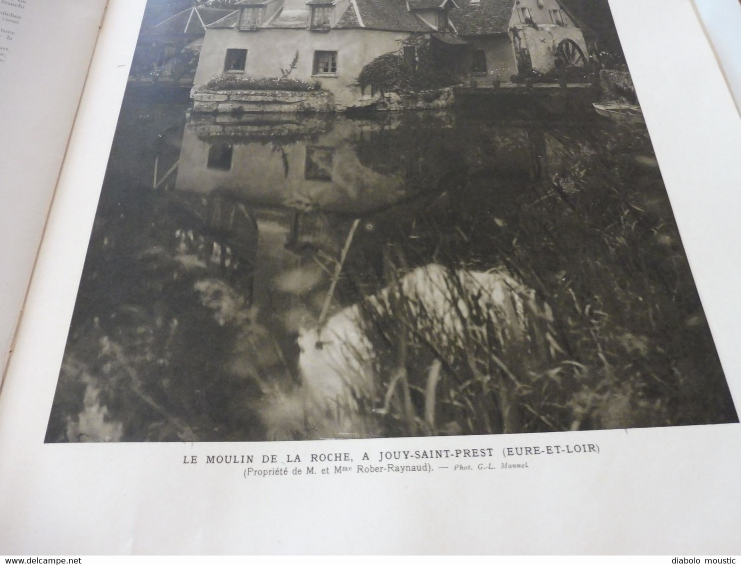 1929 :Croisière d'Alain Gerbault; Fête des narcisses à Montreux; Moulin de la Roche à Jouy-St-Prest; etc