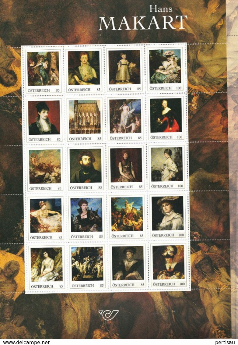 Kunst Makart 2021 - Unused Stamps