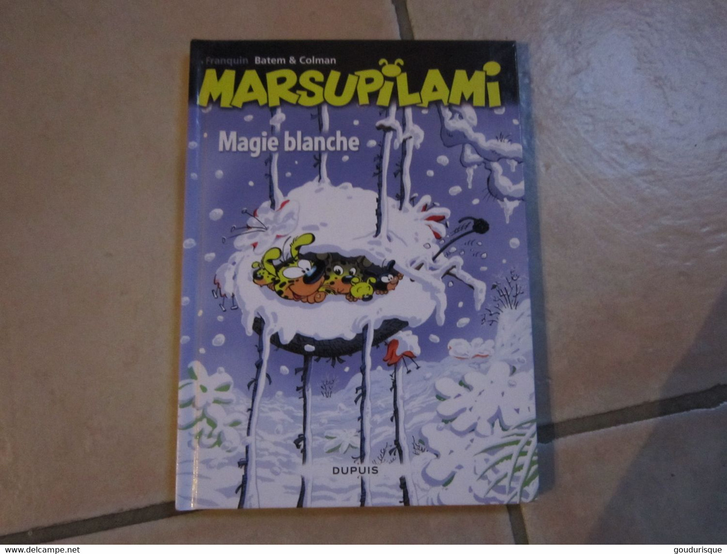 Marsupilami MAGIE BLANCHE PETIT FORMAT STYLE A L'ITALIENNE     FRANQUIN/BATEM/YANN - Marsupilami