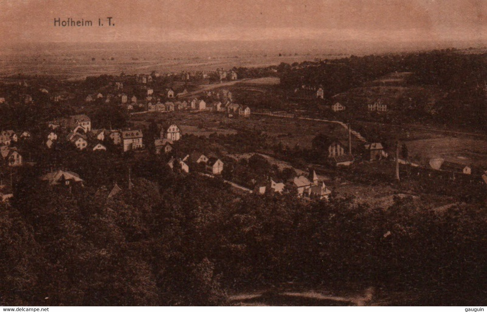 CPA - HOFHEIM I. TAUNUS - Vue Gale ... Lot 3 CP à Saisir - Hofheim