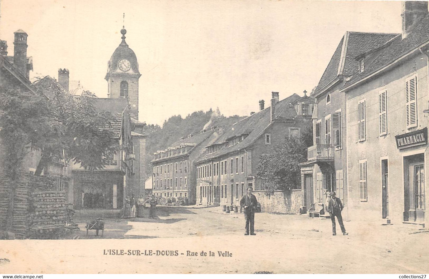 25-L'ISLE-SUR-LE-DOUBS- RUE DE LA VELLE - Isle Sur Le Doubs