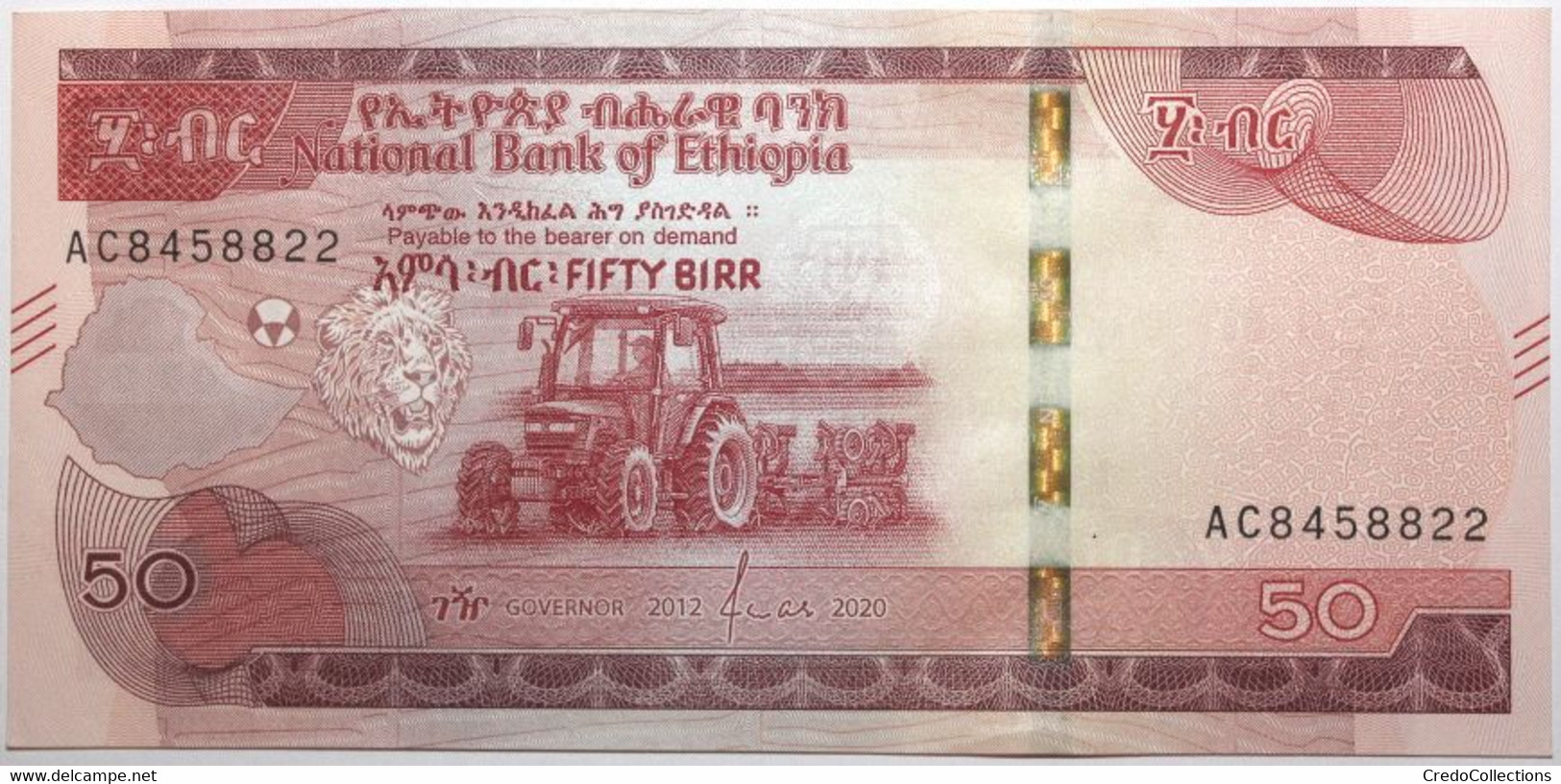 Éthiopie - 50 Birr - 2020 - PICK 54a - NEUF - Ethiopie