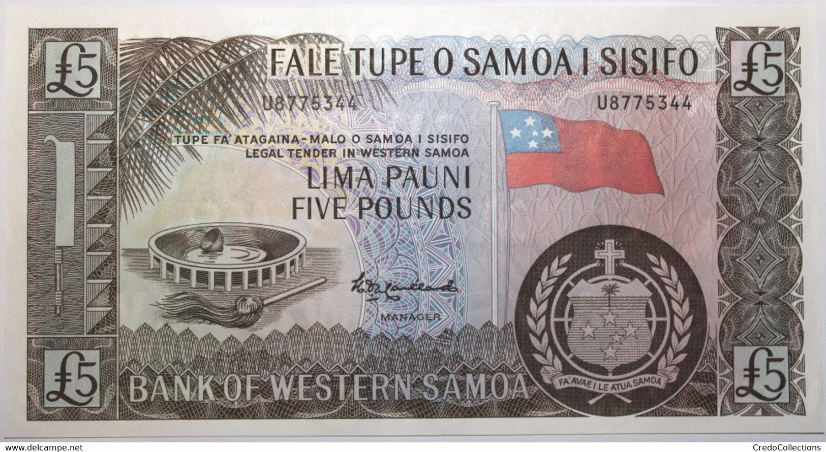 Samoa - 5 Pounds - 2020 - PICK 15Cs - NEUF - Samoa