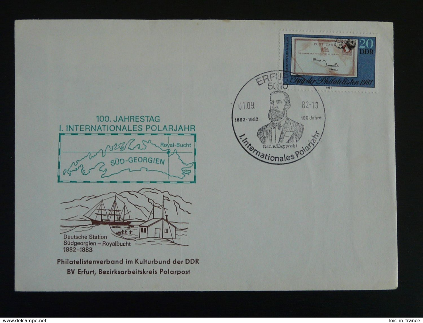 Lettre Cover Année Polaire Internationale Polar Year DDR Ref 99560 - Internationales Polarjahr